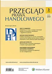 Przegląd Prawa Handlowego  Przegląd Prawa Handlowego