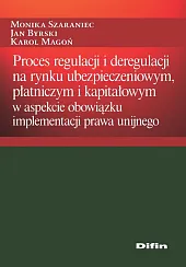 Proces regulacji i deregulacji na rynku,Monika Szaraniec Proces regulacji i deregulacji na rynku,Monika Szaraniec