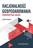 Racjonalność gospodarowania Perspektywa usług