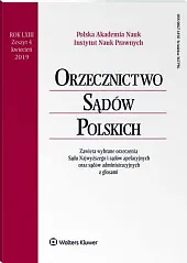 Orzecznictwo Sądów Polskich 