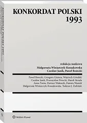 Konkordat polski 1993Małgorzata Winiarczyk-Kossakowska