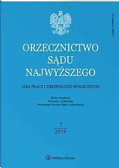 Orzecznictwo Sądu Najwyższego. Izba Pracy i,  Orzecznictwo Sądu Najwyższego. Izba Pracy i,