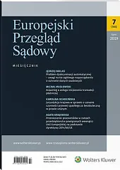 Europejski Przegląd Sądowy  Europejski Przegląd Sądowy