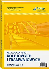 Katalog cen robót KOLEJOWYCH i TRAMWAJOWYCH  Katalog cen robót KOLEJOWYCH i TRAMWAJOWYCH