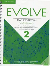 Evolve Level 2 Teacher's Edition with Test Generator