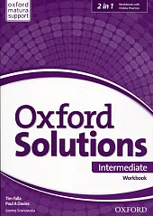Oxford Solutions Intermediate Workbook + Online,Tim Falla Oxford Solutions Intermediate Workbook + Online,Tim Falla