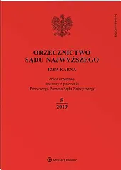Orzecznictwo Sądu Najwyższego. Izba Karna 