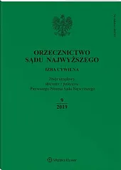 Orzecznictwo Sądu Najwyższego. Izba Cywilna 