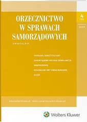 Orzecznictwo w Sprawach Samorządowych  Orzecznictwo w Sprawach Samorządowych