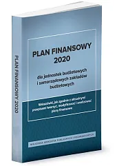 Plan finansowy 2020 dla jednostek budżetowych,Izabela Świderek
