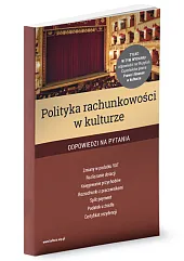 Polityka rachunkowości w kulturzeEwa Ostapowicz