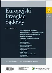 Europejski Przegląd Sądowy  Europejski Przegląd Sądowy