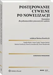 Postępowanie cywilne po nowelizacji. Komentarz dla,Natalia Boluk  Postępowanie cywilne po nowelizacji. Komentarz dla,Natalia Boluk