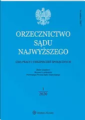 Orzecznictwo Sądu Najwyższego. Izba Pracy i,  Orzecznictwo Sądu Najwyższego. Izba Pracy i,