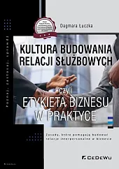 Kultura budowania relacji służbowych czyli etykieta,Dagmara Łuczka