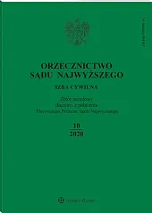 Orzecznictwo Sądu Najwyższego. Izba Cywilna 