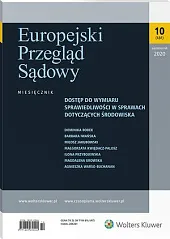 Europejski Przegląd Sądowy 