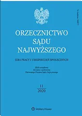 Orzecznictwo Sądu Najwyższego. Izba Pracy i,  Orzecznictwo Sądu Najwyższego. Izba Pracy i,