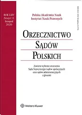 Orzecznictwo Sądów Polskich 