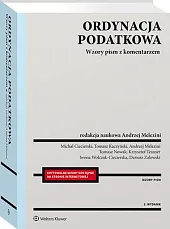 Ordynacja podatkowa. Wzory pism z komentarzemMichał Ciecierski