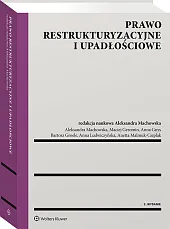 Prawo restrukturyzacyjne i upadłościowe Prawo restrukturyzacyjne i upadłościowe