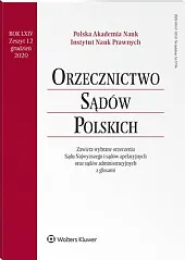 Orzecznictwo Sądów Polskich 