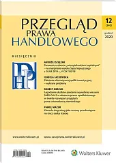 Przegląd Prawa Handlowego 