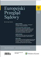 Europejski Przegląd Sądowy  Europejski Przegląd Sądowy