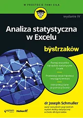 Analiza statystyczna w Excelu dla bystrzaków.,Schmuller Joseph