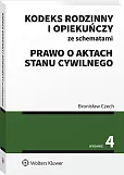 Kodeks rodzinny i opiekuńczy ze schematami. Prawo o aktach stanu cywilnego Kodeks rodzinny i opiekuńczy ze schematami. Prawo o aktach stanu cywilnego