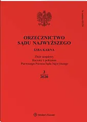 Orzecznictwo Sądu Najwyższego. Izba Karna 