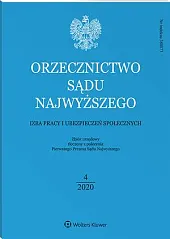 Orzecznictwo Sądu Najwyższego. Izba Pracy i,  Orzecznictwo Sądu Najwyższego. Izba Pracy i,