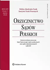 Orzecznictwo Sądów Polskich 