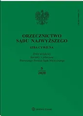 Orzecznictwo Sądu Najwyższego. Izba Cywilna  Orzecznictwo Sądu Najwyższego. Izba Cywilna