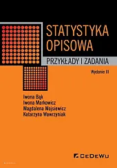 Statystyka opisowaIwona Bąk