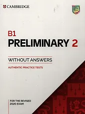 B1 Preliminary 2 Student's Book without,