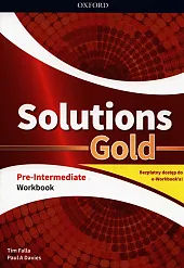 Solutions Gold Pre-Intermediate Workbook z kodem,Tim Falla Solutions Gold Pre-Intermediate Workbook z kodem,Tim Falla