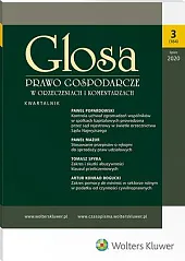 Glosa - Prawo Gospodarcze w Orzeczeniach, 
