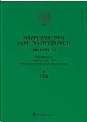 Orzecznictwo Sądu Najwyższego. Izba Cywilna 