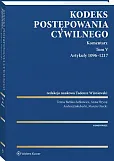 Kodeks postępowania cywilnego. Komentarz. Tom V. Artykuły 1096–1217