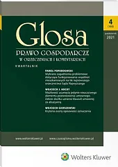 Glosa - Prawo Gospodarcze w Orzeczeniach, 