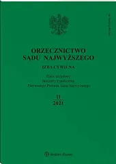 Orzecznictwo Sądu Najwyższego. Izba Cywilna 