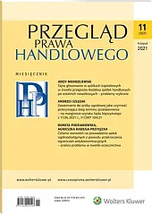 Przegląd Prawa Handlowego  Przegląd Prawa Handlowego
