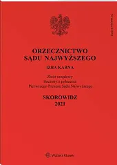 Orzecznictwo Sądu Najwyższego. Izba Karna 
