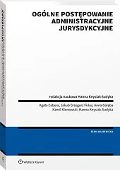 Ogólne postępowanie administracyjne jurysdykcyjneAgata Cebera