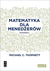 Matematyka dla menedżerówC.Michael Thomsett Matematyka dla menedżerówC.Michael Thomsett