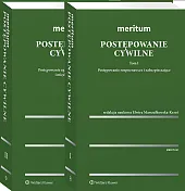 MERITUM Postępowanie cywilne. Tom I. Postepowanie rozpoznawcze i zabezpieczające. Tom II. Postępowanie egzekucyjne, arbitrażowe i międzynarodowe MERITUM Postępowanie cywilne. Tom I. Postepowanie rozpoznawcze i zabezpieczające. Tom II. Postępowanie egzekucyjne, arbitrażowe i międzynarodowe