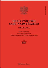Orzecznictwo Sądu Najwyższego. Izba Karna 