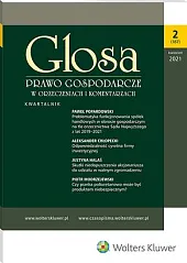 Glosa - Prawo Gospodarcze w Orzeczeniach,  Glosa - Prawo Gospodarcze w Orzeczeniach,