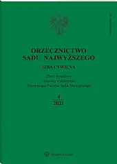Orzecznictwo Sądu Najwyższego. Izba Cywilna 